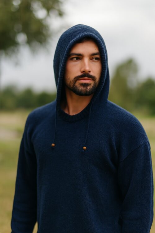 alpaca wool hoodie