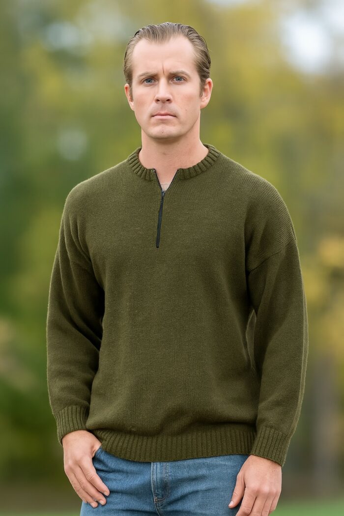 alpaca sweater mens