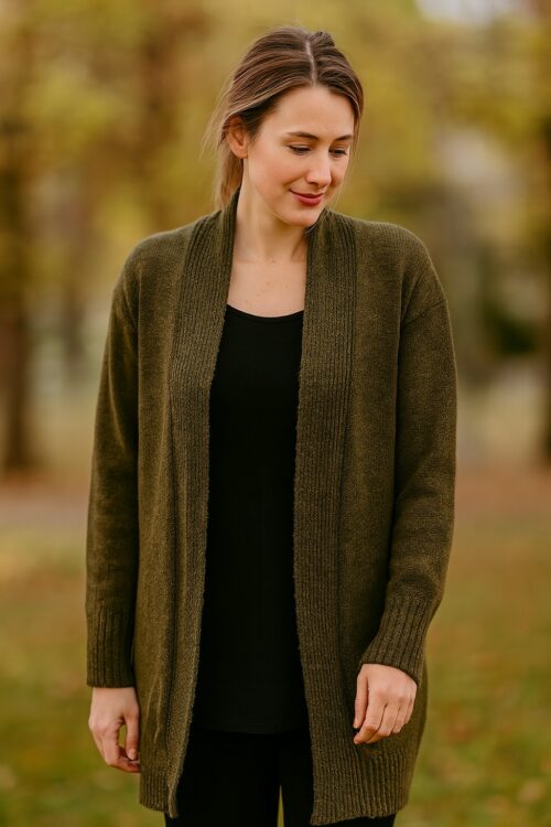 alpaca cardigan sweater