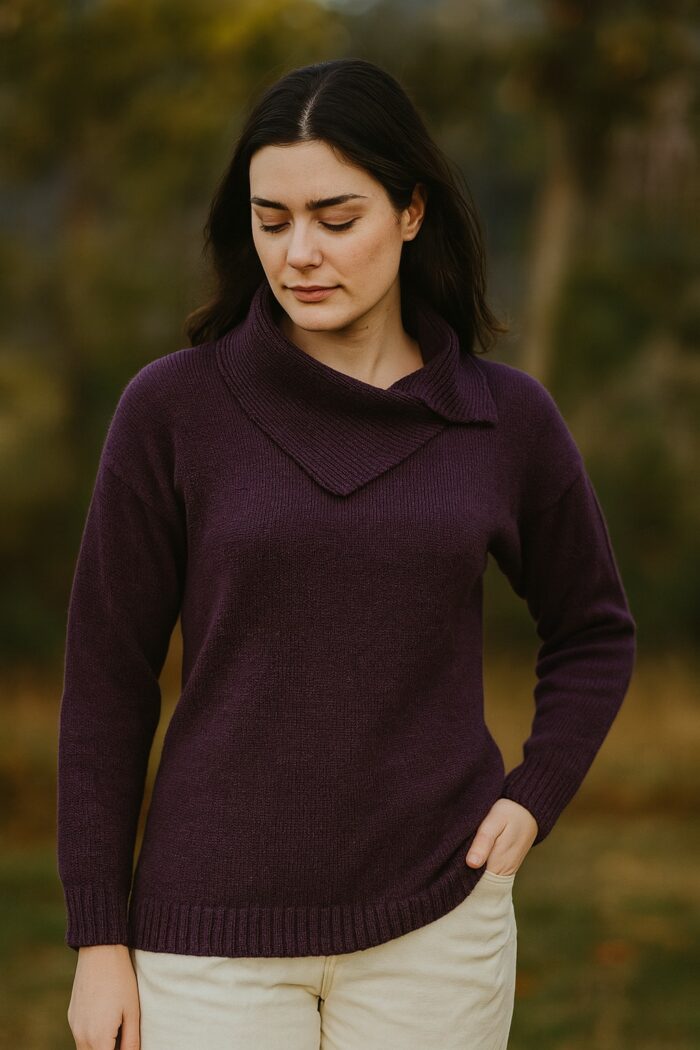 women's alpaca wool sweater