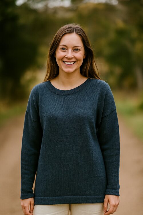 Leah womens alpaca top