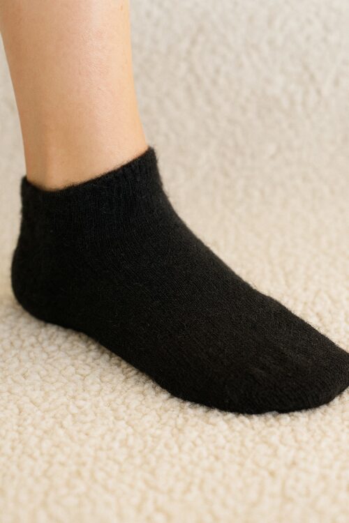 alpaca ankle sock